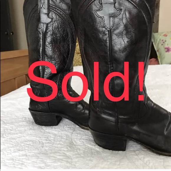 Dan Post Other - Dan Post Distressed Leather Cowboy boots size 10